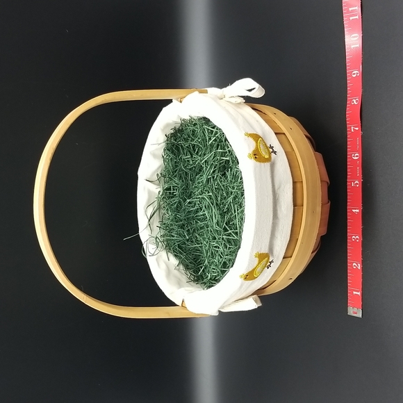 2 Decorative Wood Spring Baskets with 18 Decorative Eggs 5 Chicks & 1 Eggholder - Picture 15 of 15